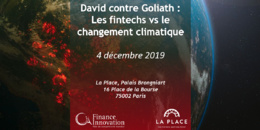 David contre Goliath : Les fintechs vs le changement climatique