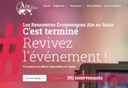 Rencontres Économiques d’Aix en Seine du 3 au 5 juillet Rencontres Économiques d’Aix en Seine du 3 au 5 juillet