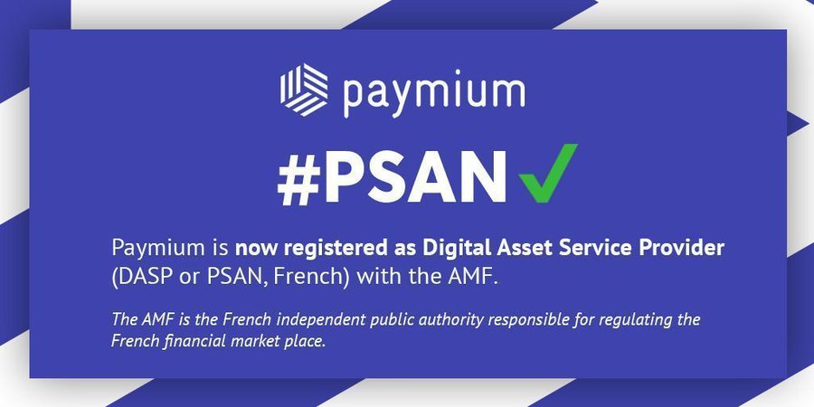 Paymium, 1ère plateforme d’échange de bitcoins basée en France, enregistrée en tant que PSAN par l’AMF