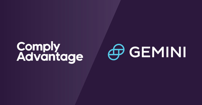 Gemini fait appel à ComplyAdvantage pour sa solution AML et de données primée HyperScale FinancialRisk