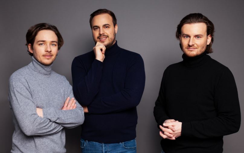 Les fondateurs de Bitpanda : Christian Trummer, Paul Klanschek, Eric Demuth