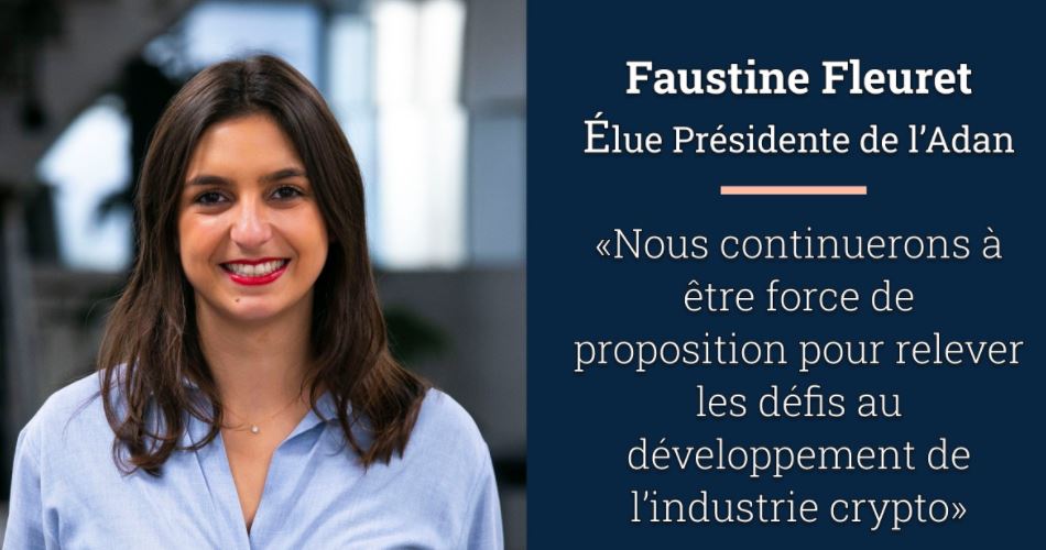 Faustine Fleuret élue Présidente de l’Adan
