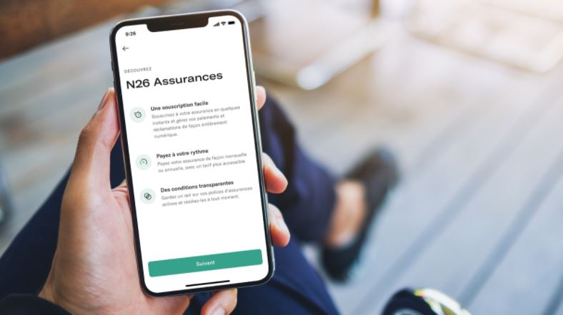 N26 veut bouleverser le secteur de l’assurance et lance son offre à la demande “N26 Assurances”