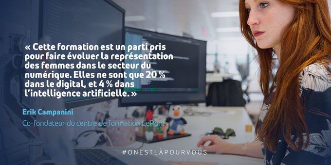 Une formation Data Analyst gratuite pour les demandeuses d'emploi