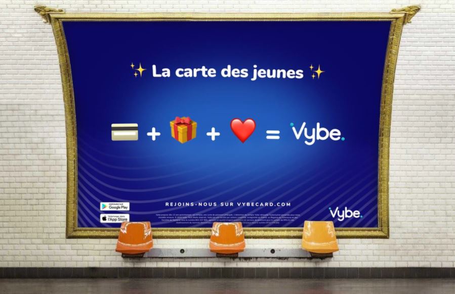 Vybe crée une nouvelle fois la rupture dans l’univers bancaire 