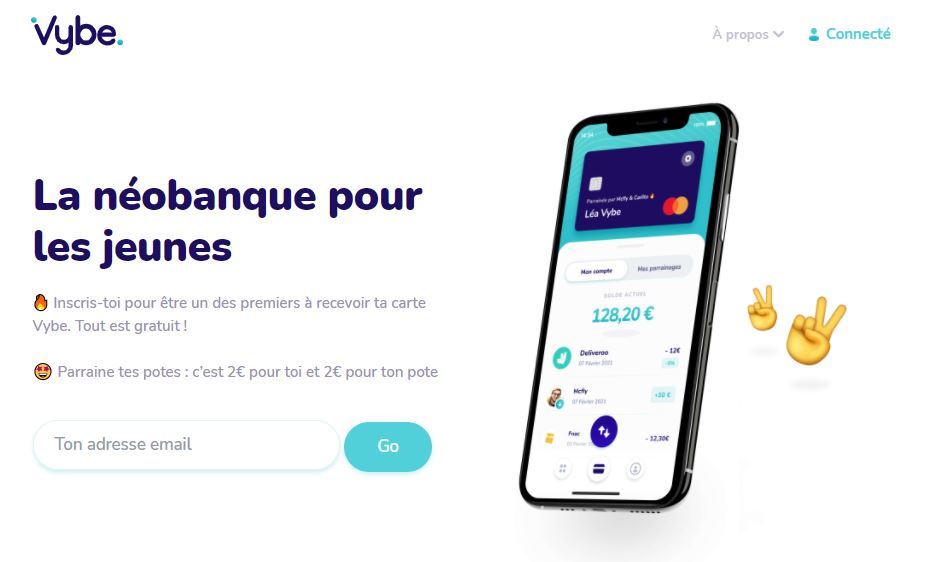 Vybe crée une nouvelle fois la rupture dans l’univers bancaire 