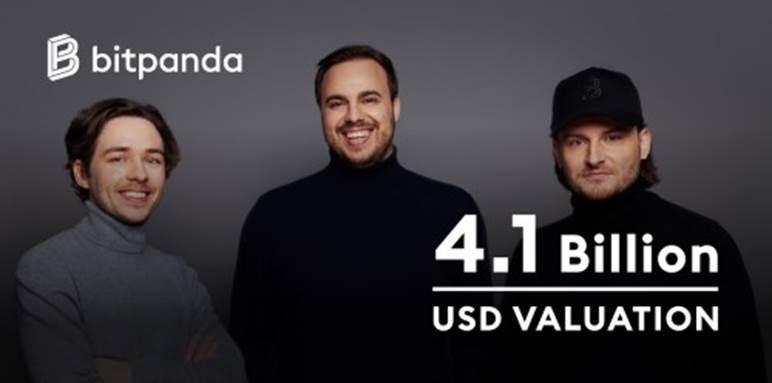 Bitpanda désormais valorisée à 4,1 milliards de dollars après un tour de table de 263 millions de dollars Bitpanda désormais valorisée à 4,1 milliards de dollars après un tour de table de 263 millions de dollars