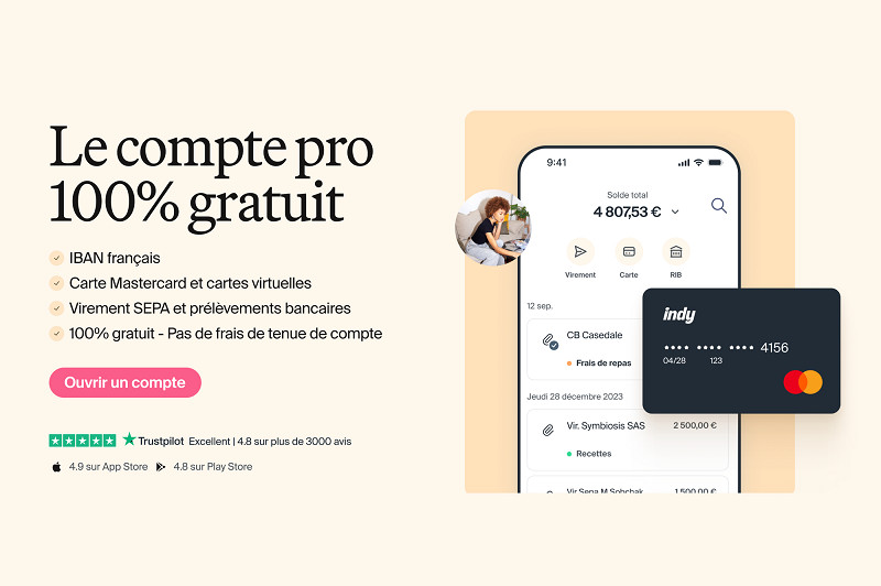 Indy, la comptabilité des indépendants tout simplement