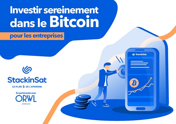 StackinSat lance sa plateforme de placement de trésorerie en Bitcoin pour les entreprises