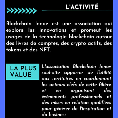 Blockchain Innov, une nouvelle entité pour favoriser et développer l’écosystème blockchain