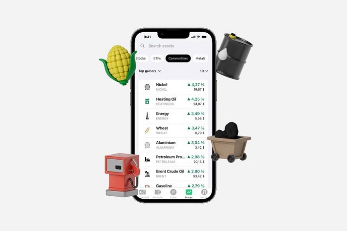 Bitpanda lance l'investissement dans les matières premières Bitpanda lance l'investissement dans les matières premières