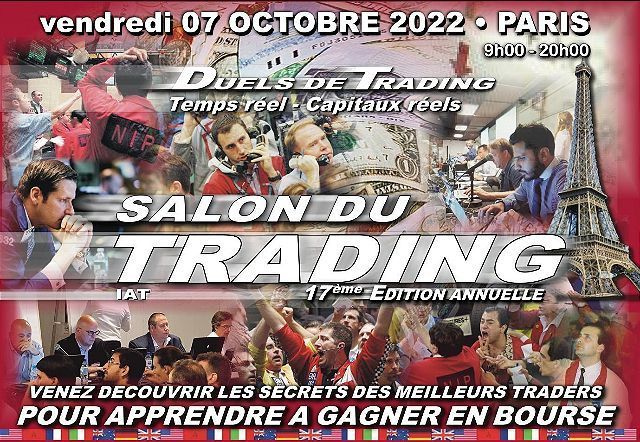 Rendez-vous au 17ème Salon du TRADING Rendez-vous au 17ème Salon du TRADING