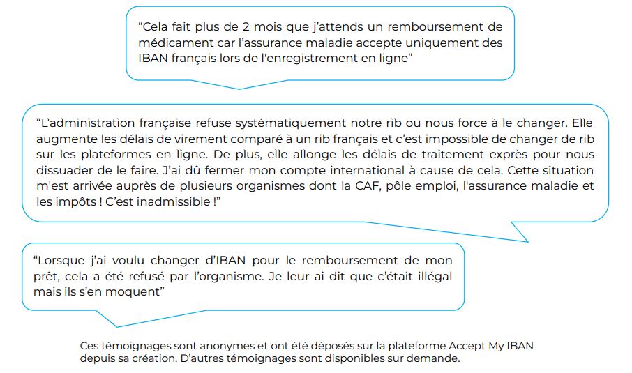 Discrimination à l’IBAN, plus de 800 Français touchés