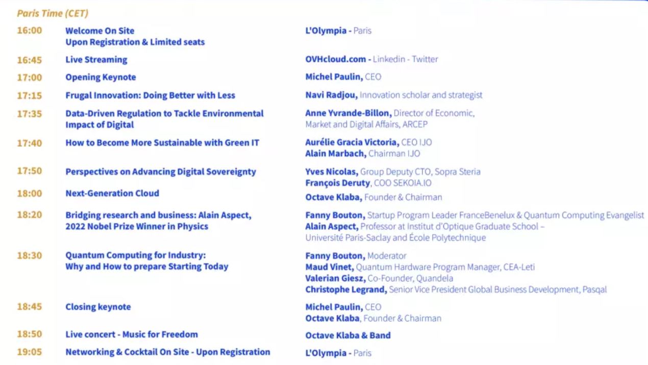 L’Ecosystem Experience, un événement international initié par OVHcloud L’Ecosystem Experience, un événement international initié par OVHcloud