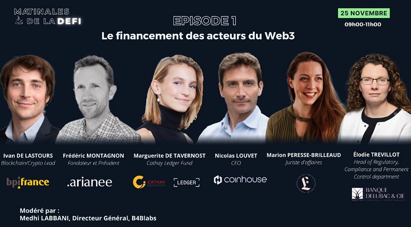 Le financement des acteurs du Web3