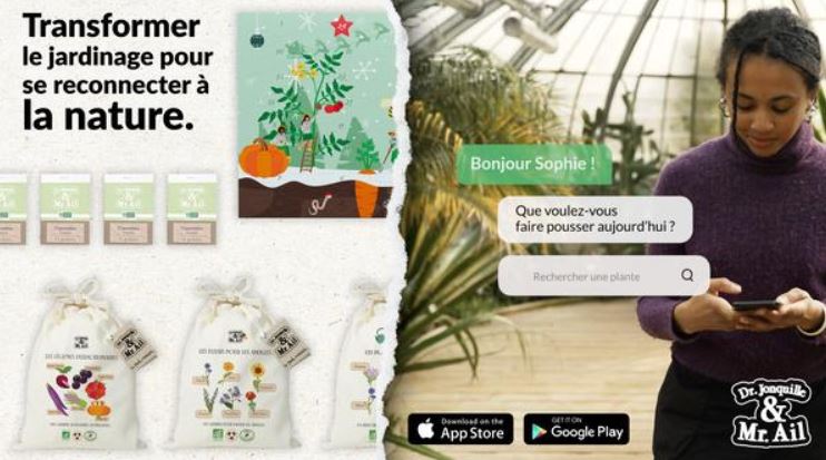 Première levée de fonds pour Dr. Jonquille & Mr. Ail, la startup qui transforme le jardinage