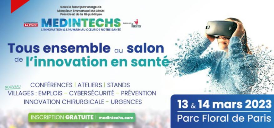 MedInTechs, le plus grand salon européen sur l’innovation en santé MedInTechs, le plus grand salon européen sur l’innovation en santé