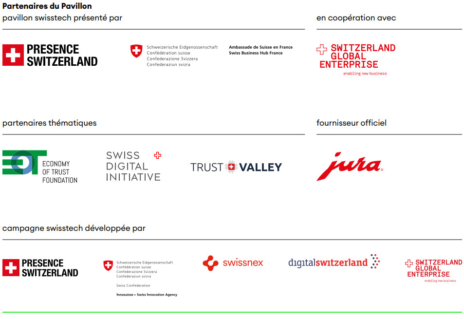 Swisstech présent à VivaTech - L’innovation suisse rayonne pour la 5ème année