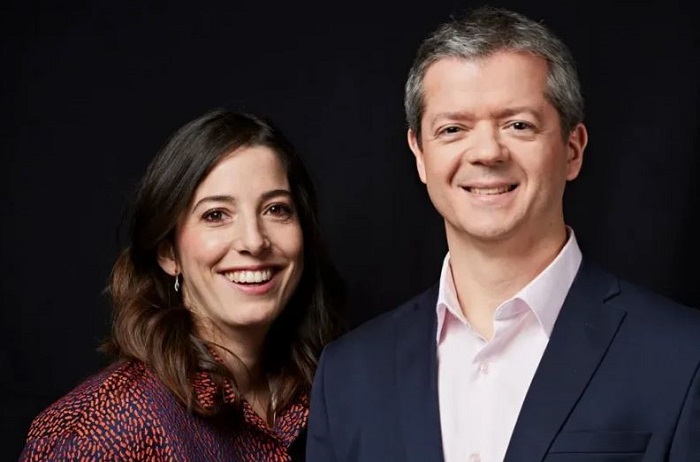 Eléonore Crespo et Romain Niccoli, les dirigeants de Pigment