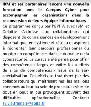 L’ultime obstacle des compétences.