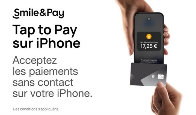Smile&Pay simplifie les encaissements avec Tap to Pay sur iPhone Smile&Pay simplifie les encaissements avec Tap to Pay sur iPhone