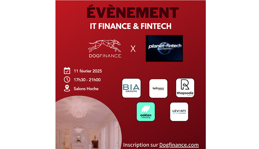 Participez à une soirée networking innovante sur les métiers de l'IT Finance & Fintech Participez à une soirée networking innovante sur les métiers de l'IT Finance & Fintech