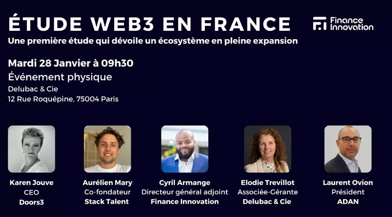 Le Web3 en France : une première étude dévoile un écosystème en pleine expansion Le Web3 en France : une première étude dévoile un écosystème en pleine expansion