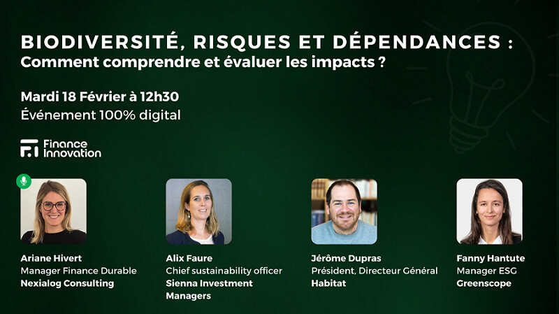 Biodiversité, risques et dépendances : comment comprendre et évaluer les impacts ? Biodiversité, risques et dépendances : comment comprendre et évaluer les impacts ?