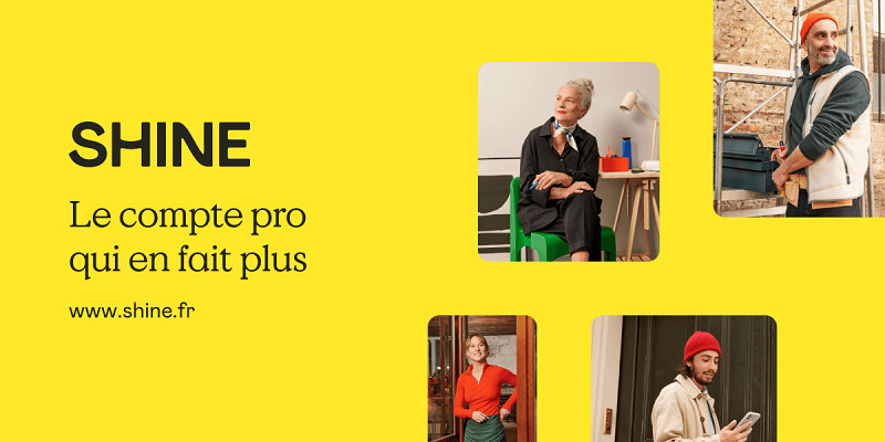 Shine s’engage avec une offre de compte pro à 0 €