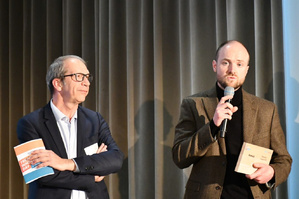 Marc Espagnon, BNPP -  César Vial, Kresus, CEO de Kresus. Marc Espagnon, BNPP -  César Vial, Kresus, CEO de Kresus.