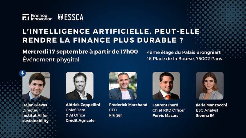 L’intelligence artificielle, peut-elle rendre la finance plus durable ? L’intelligence artificielle, peut-elle rendre la finance plus durable ?