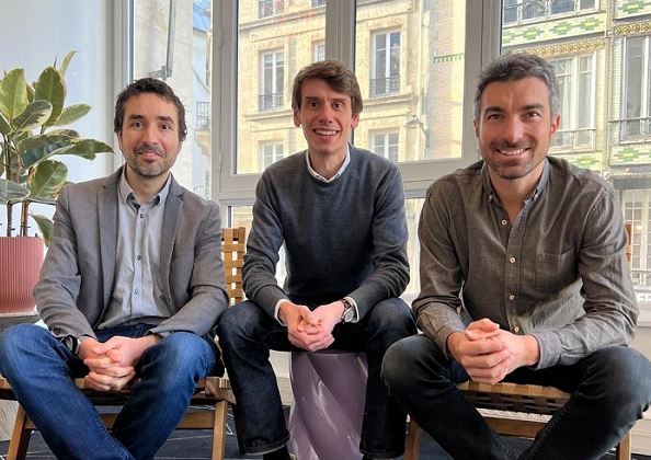 Les cofondateurs de GetMint (de gauche à droite) : Emmanuel Costa, Matthieu Poitrimolt, Joan  Burkovic