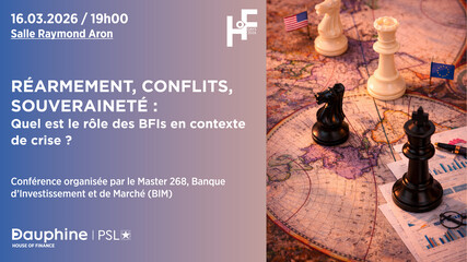 La finance à l'épreuve des algorithmes, des crises et des transitions La finance à l'épreuve des algorithmes, des crises et des transitions