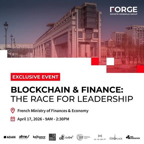 Conférence « Blockchain & Finance : the race for leadership » – 17 avril 2026