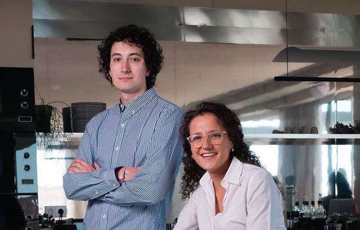 Les cofondateurs de Kalipso : Pierre Ferran (CEO) et Virginia Debernardi (COO)