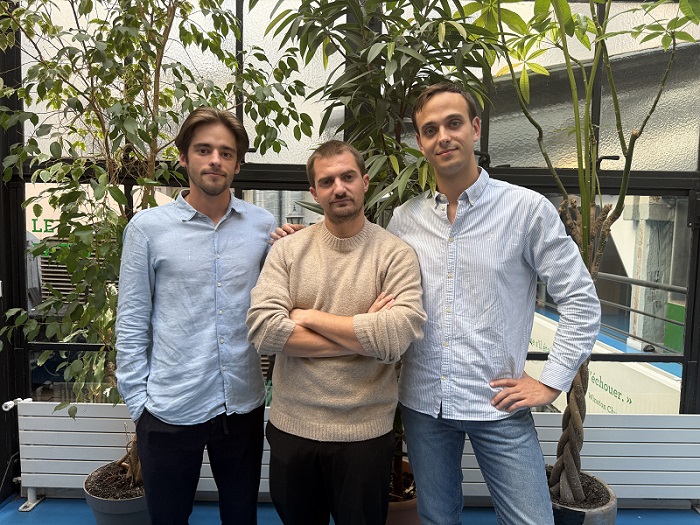Grégory Prève, Antoine Barranco et Alex Chauvin