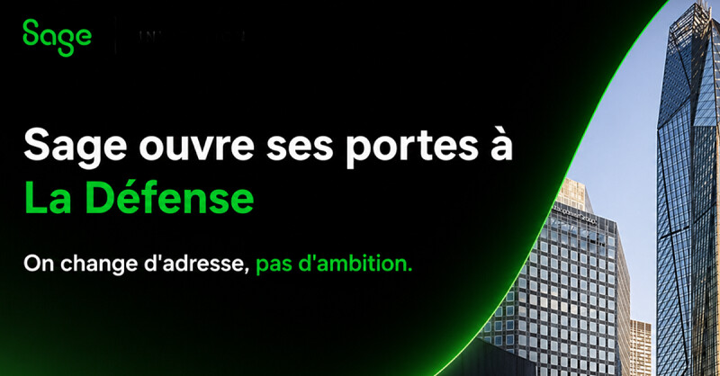 Sage inaugure ses nouveaux bureaux à la Tour Hekla à Paris-La Défense
