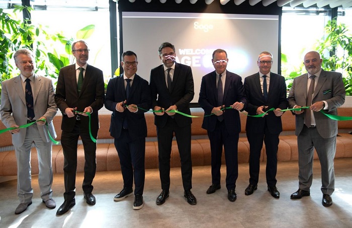 Sage inaugure ses nouveaux bureaux à la Tour Hekla à Paris-La Défense