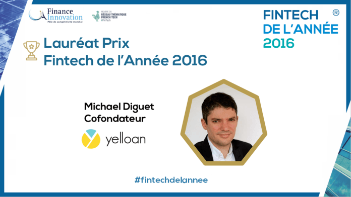 Yelloan élue « Fintech de l’année 2016 » par le Pôle FINANCE INNOVATION