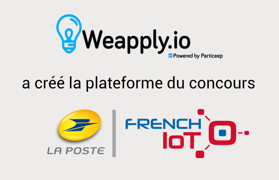 La Poste lance son 3e concours French IoT  sur une plateforme Particeep