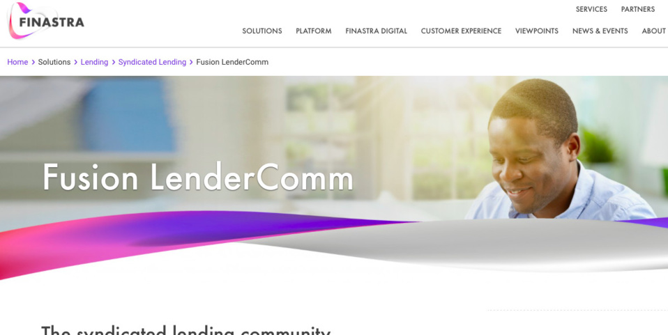La solution Fusion LenderComm de Finastra, basée sur l'architecture blockchain, est à présent disponible