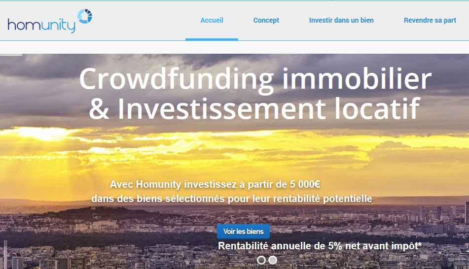 Homunity première plateforme 100% immobilier à passer la barre des 30 millions levés