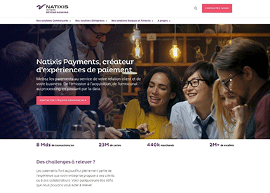 Découvrez le nouveau site web de Natixis Payments