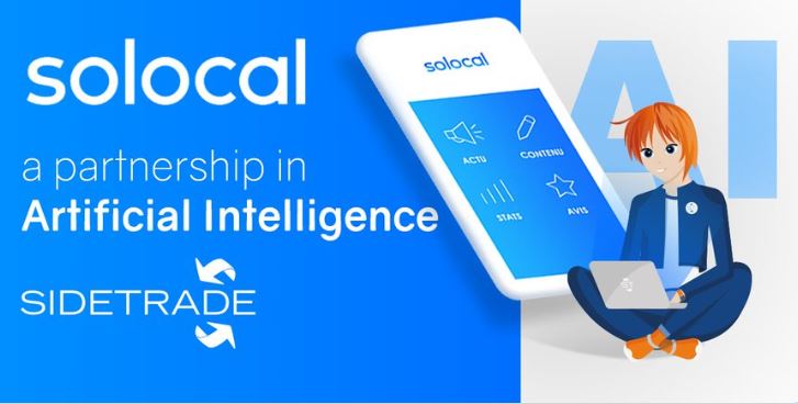 Sidetrade et Solocal signent un partenariat dans l’Intelligence Artificielle