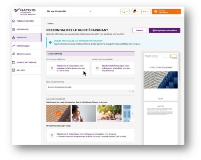 Epargne salariale et retraite : Natixis Interépargne lance un guide digital personnalisable pour les épargnants