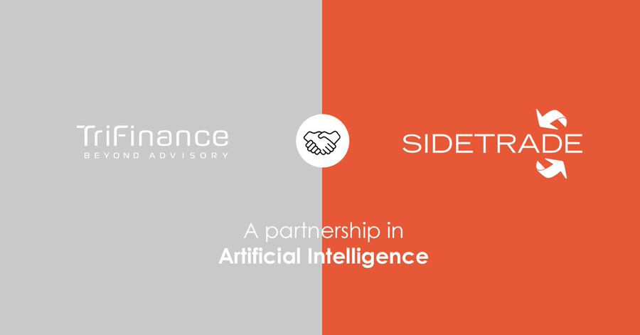 TriFinance et Sidetrade signent un partenariat pour améliorer l’efficacité du processus order-to-cash
