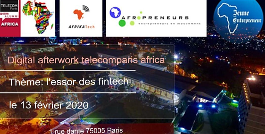 Digital Afterwork Club Telecom Paris Africa spécial Fintech