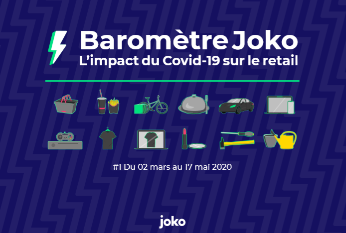 Baromètre Joko - Impact du (dé)confinement sur 12 secteurs du retail
