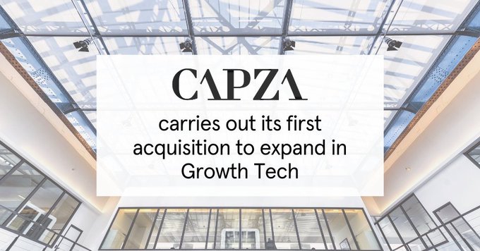 CAPZA se développe sur la Growth Tech