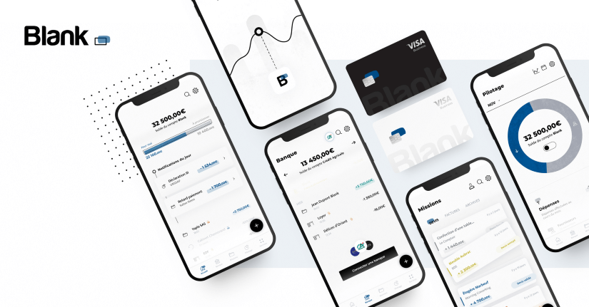 Blank, la néo-banque des professionnels indépendants, nouvelle startup du groupe Crédit Agricole